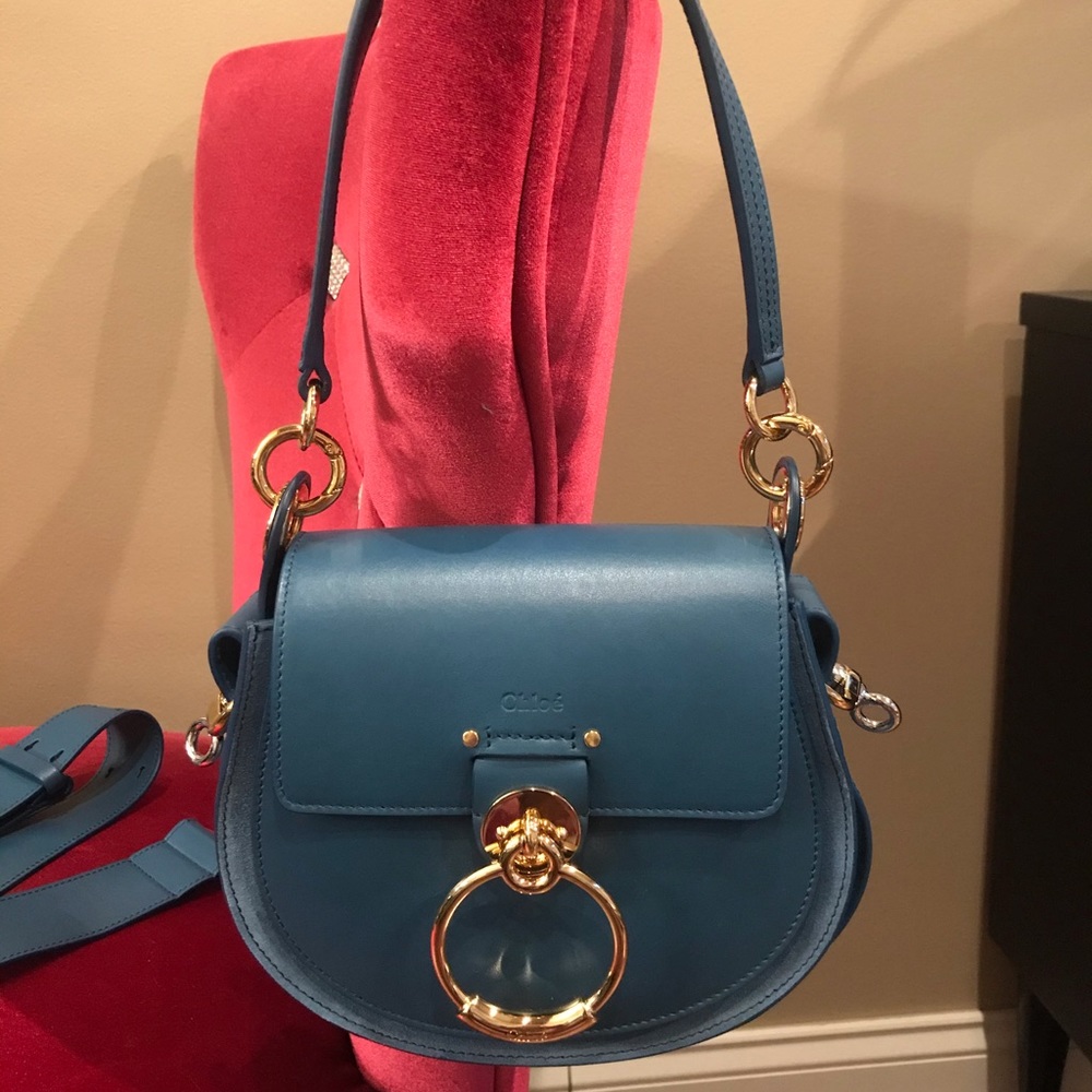 Gorgeous Blue Chloe Tess Bag